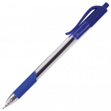 Ручка шариковая масляная автоматическая BRAUBERG "Extra Glide R-Grip", СИНЯЯ, узел 0,7 мм, линия письма 0,35 мм