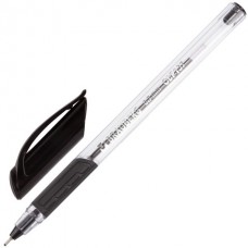 Ручка шариковая масляная BRAUBERG "Extra Glide GT", ЧЕРНАЯ, трехгранная, узел 0,7 мм