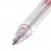 Ручка шариковая масляная PENSAN "Global-21", КРАСНАЯ, корпус прозрачный, узел 0,5 мм, линия письма 0