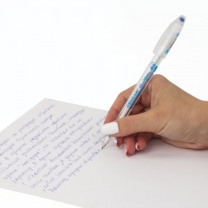 Ручка шариковая масляная PENSAN "Global-21", СИНЯЯ 0,5 мм, линия письма 0,3 мм