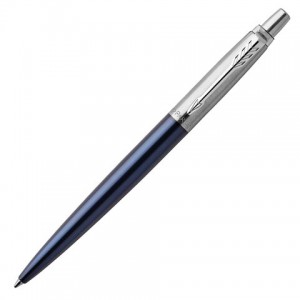 Ручка шариковая PARKER "Jotter Core Royal Blue CT", корпус синий, детали хром, синяя
