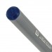 Ручка шариковая с грипом BRAUBERG "i-STICK POINT", СИНЯЯ, корпус серый, игольчатый узел 0,7 мм, лини