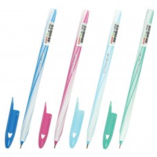 Ручка шариковая STAFF "CANDY PASTEL", синяя, игольчатый узел 0,6 мм, линия 0,3 мм Ручка шариковая STAFF "CANDY PASTEL", синяя, игольчатый узел 0,6 мм, линия 0,3 мм
