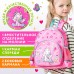 Рюкзак BRAUBERG KIDS PLAY детский, 1 отделение, 3 кармана, "Unicorn dreams", 29х23х12 см