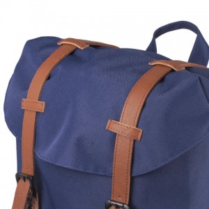 Рюкзак BRAUBERG молодежный с отделением для ноутбука, "Кантри", синий, 41х28х14 см
