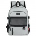 Рюкзак BRAUBERG TRILL универсальный, 3 отделения, серый с черными вставками, 43х31х14 см
