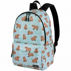 Рюкзак HEIKKI POSITIVE (ХЕЙКИ) универсальный, карман-антивор, Capybara, 42х28х14 см