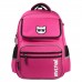 Рюкзак школьный, 30х42,5х15,5 см, полиэстер, резиновая нашивка, шелкография в одну краску, 1 отделен