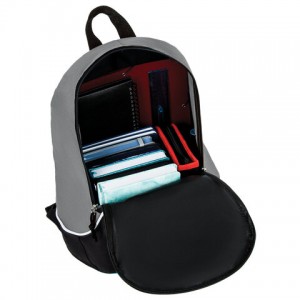 Рюкзак STAFF FLASH универсальный, черно-серый, 40х30х16 см