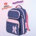 Рюкзак ЮНЛАНДИЯ COMPLETE, с пеналом в комплекте, эрго-спинка, "Pink bow", 42х29х14 см