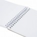 Скетчбук, белая бумага 100 г/м2, 140х201 мм, 60 л., гребень, жёсткая подложка, BRAUBERG ART, "Котик!
