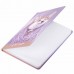 Скетчбук, белая бумага 80 г/м2, 145х203 мм, 80 л., резинка, твердый, BRAUBERG ART DEBUT "Корги"