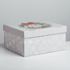Складная коробка «Hello, winter», 31,2 × 25,6 × 16,1 см