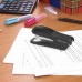 Степлер №24/6, 26/6 BRAUBERG "SX-39", до 25 листов, черный