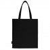 Сумка-шоппер BRAUBERG PREMIUM, канвас, 40х35 см, на кнопке, карман, черный, "Anime face"
