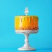 Свеча для торта с держателем MESHU "Цифра 5", 8,5см, блистер