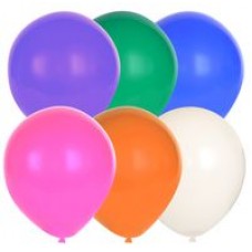 Воздушные шары цветные 1шт. микс